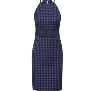 Banana Republic Bi-Stretch Racer Neck Dress